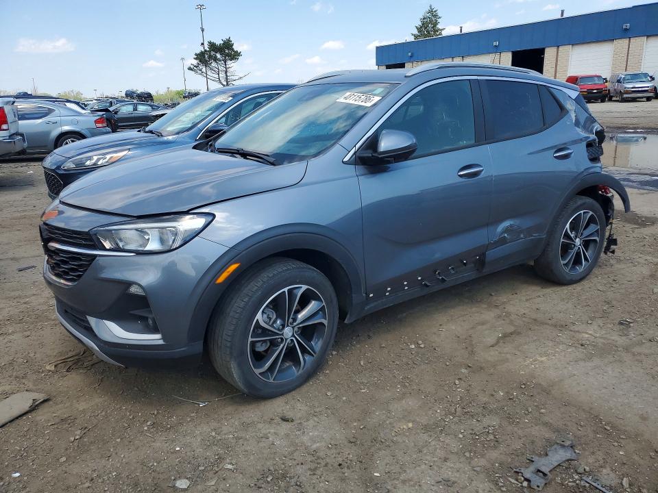 2021 Buick Encore gx VIN KL4MMDSL4MB036430 COPART salvage auction — REAR END, Fl - Certificate Of Destruction (P), sold $2,300 on 2026-07-31 (photo 1)