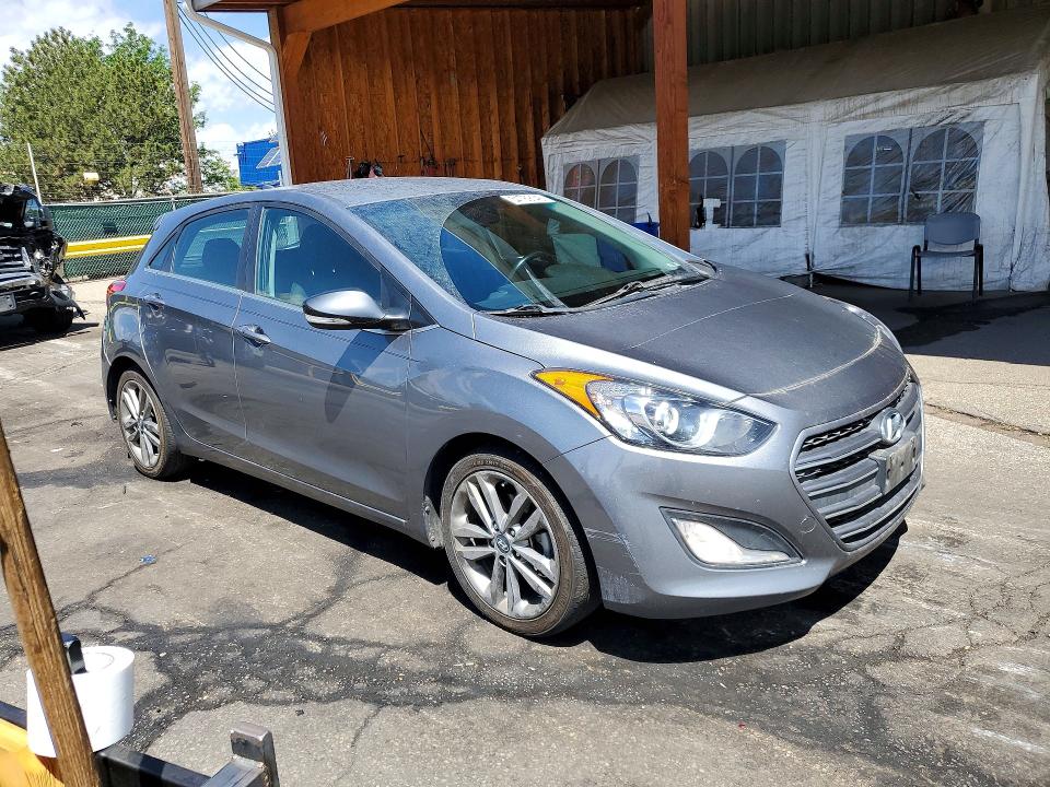 2016 Hyundai Elantra VIN KMHD35LHXGU342254 COPART salvage auction — REAR END, Co - Salvage Title, sold $1,700 on 2026-07-25 (photo 4)