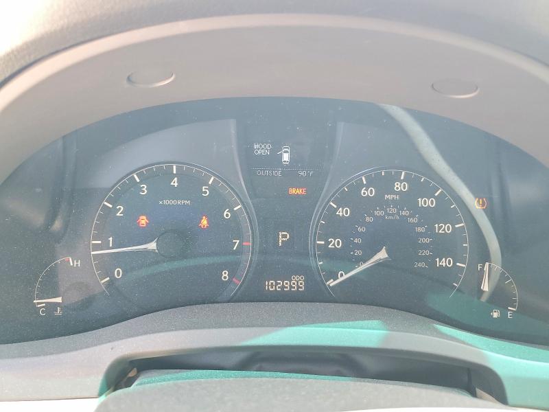 2012 Lexus Rx VIN 2T2ZK1BA8CC078335 COPART salvage auction — REAR END, Tx - Salvage Vehicle Title, sold $6,600 on 2026-07-10 (photo 9)