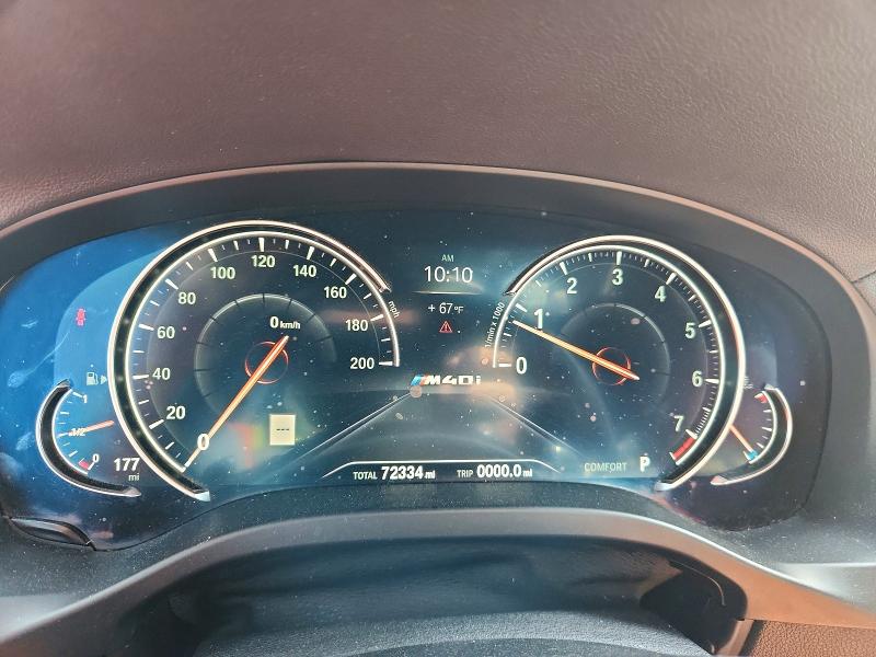2018 BMW X3 VIN 5UXTS3C58J0Y95222 COPART salvage auction — REAR END, Wi - Certificate Of Title, sold $13,700 on 2026-07-14 (photo 9)