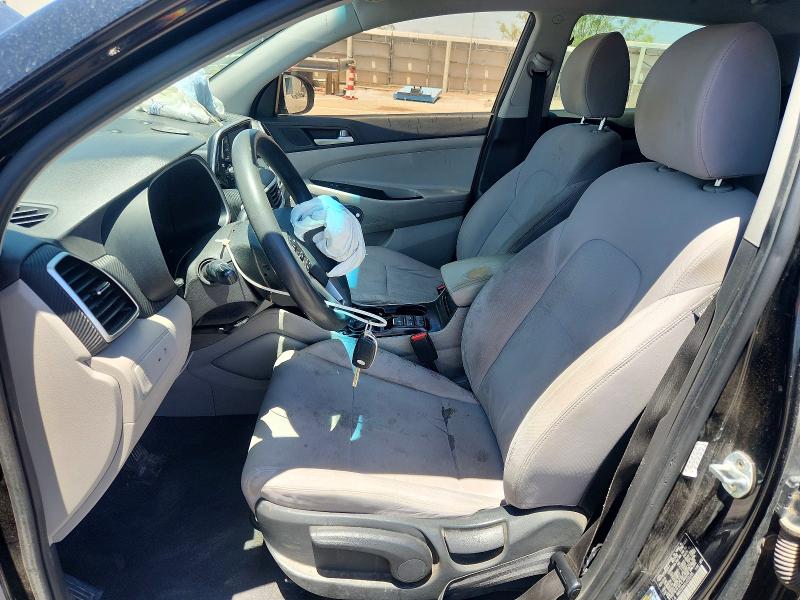 2020 Hyundai VIN KM8J23A41LU155165 COPART salvage auction — FRONT END, Tx - Salvage Vehicle Title, sold $675 on 2026-07-06 (photo 7)