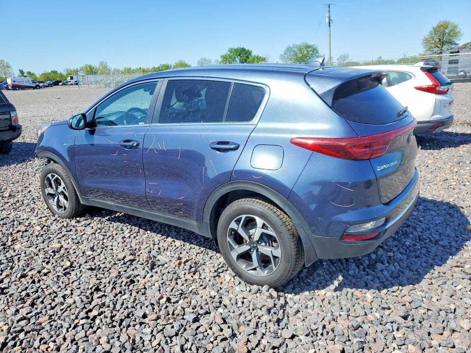 2021 Kia Sportage VIN KNDPMCAC1M7861097 COPART salvage auction — FRONT END, In - Cert Of Title-Salvage Title, sold $2,300 on 2026-07-07 (photo 2)