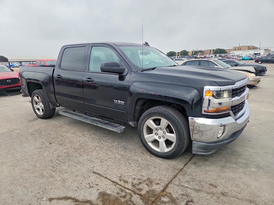 2017 Chevrolet Silverado VIN 3GCPCREC5HG486065 COPART salvage auction — REAR END, Tx - Certificate Of Title, sold $9,000 on 2026-07-02 (photo 4)