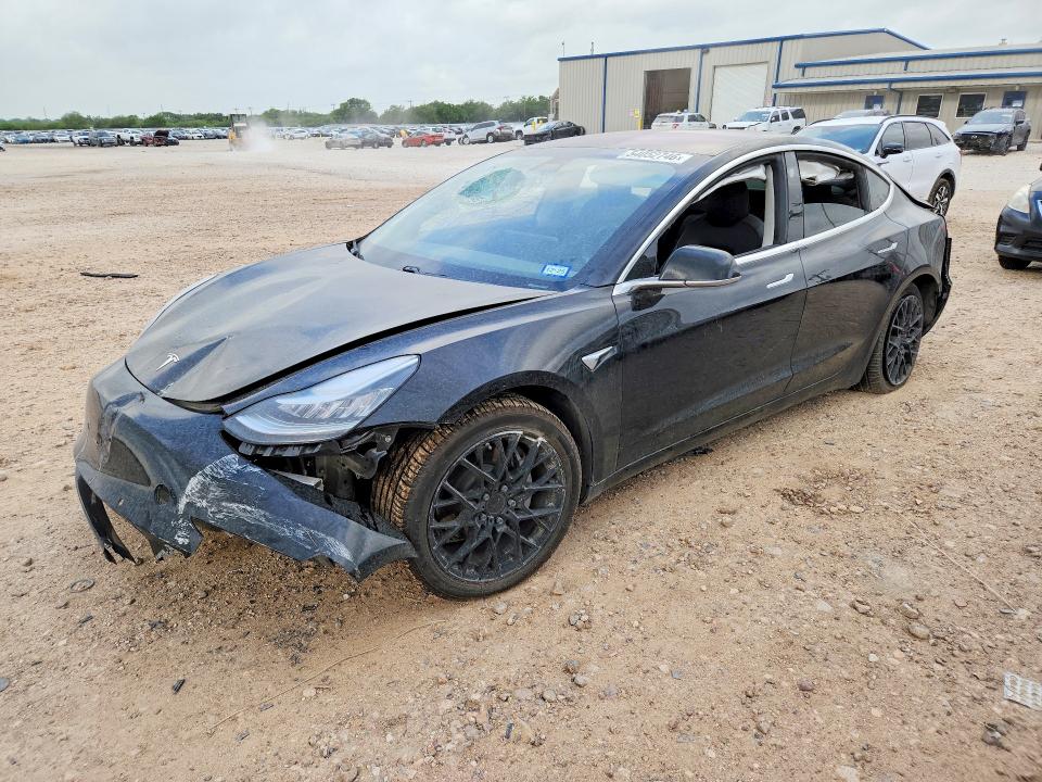 2018 Tesla Model 3 VIN 5YJ3E1EB7JF127412 COPART salvage auction — FRONT END, Tx - Certificate Of Title, sold $2,550 on 2026-07-02 (photo 1)