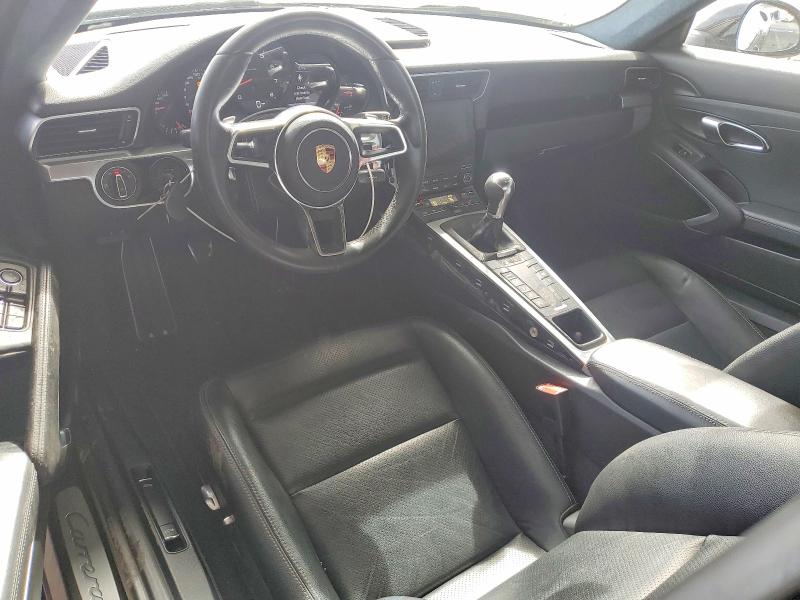 2017 Porsche 911 VIN WP0AA2A91HS108315 COPART salvage auction — REAR END, Ca - Dlr/Dis/Exp Only Salvage Title, sold $32,250 on 2026-07-28 (photo 8)