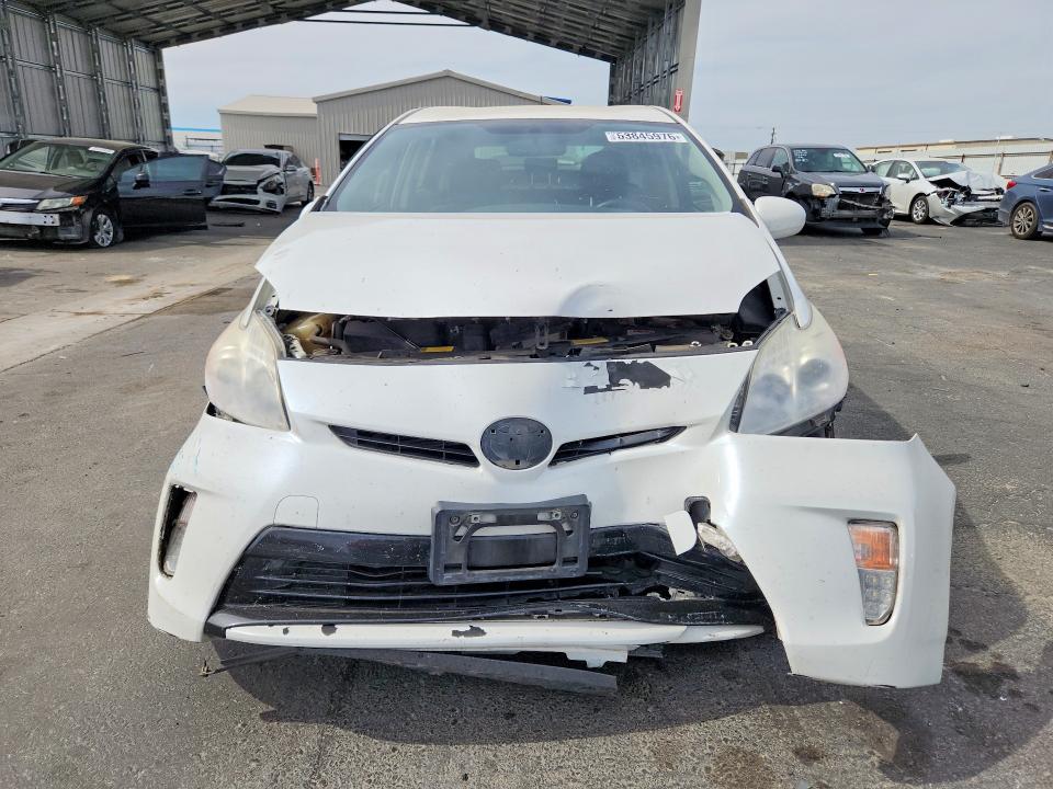 2013 Toyota VIN JTDKN3DU7D5684983 COPART salvage auction — FRONT END, Ca - Salvage Certificate, sold $1,700 on 2026-07-13 (photo 5)