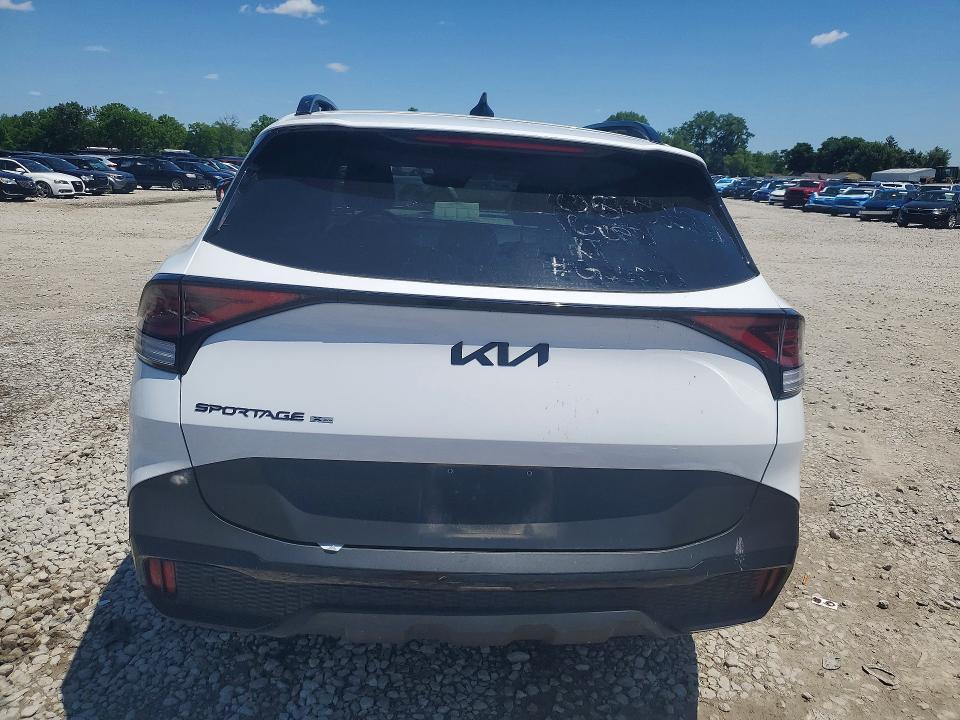 2025 Kia Sportage VIN 5XYK7CDF8SG260146 COPART salvage auction — FRONT END, Oh - Cert Of Title-Salvage, sold $250 on 2026-07-24 (photo 6)