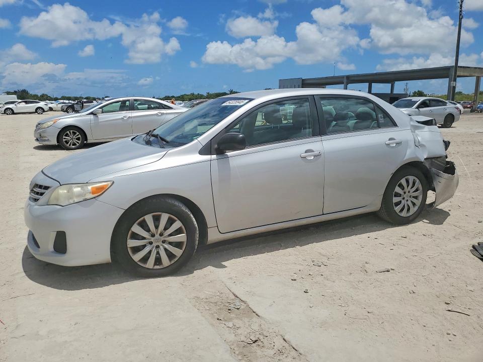 2013 Toyota Corolla VIN 2T1BU4EE1DC123522 COPART salvage auction — REAR END, Fl - Cert Of Title Slvg Rebuildable, sold $1,100 on 2026-07-02 (photo 1)