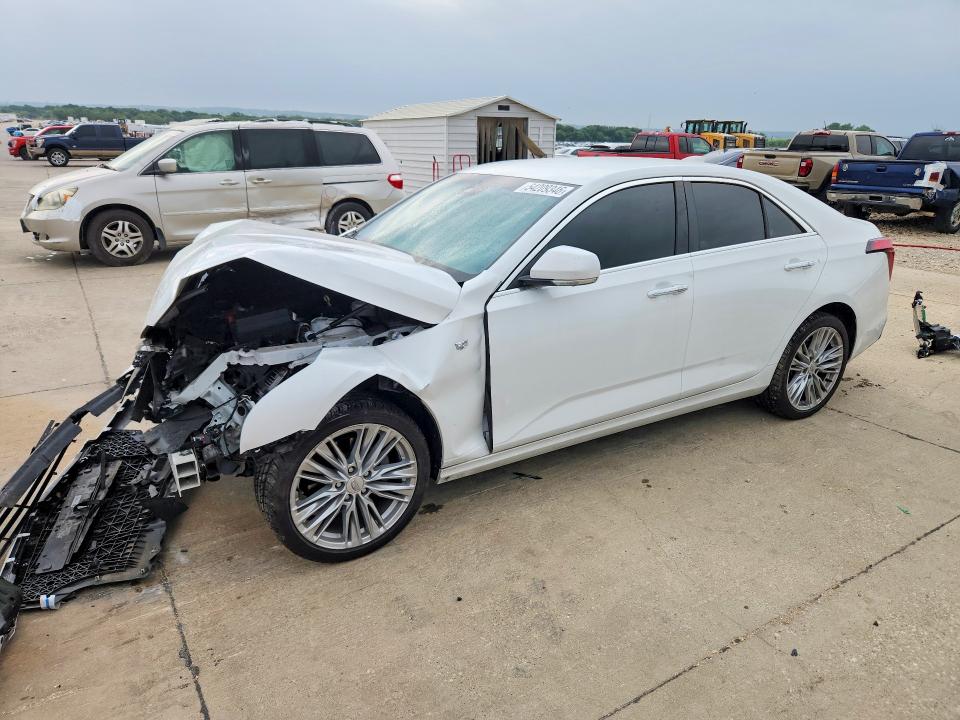 2023 Cadillac Ct4 VIN 1G6DF5RK7P0121980 COPART salvage auction — FRONT END, Tx - Salvage Vehicle Title, sold $2,600 on 2026-07-09 (photo 1)