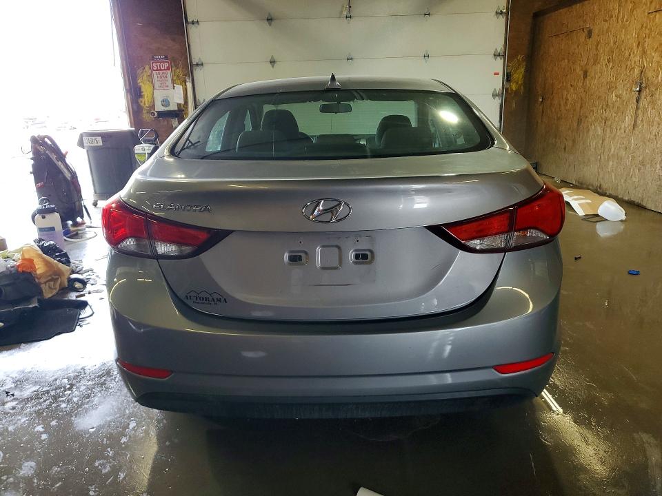 2014 Hyundai Elantra VIN KMHDH4AE1EU128402 COPART salvage auction — FRONT END, PA - CERTIFICATE OF SALVAGE, sold $950 on 2026-07-30 (photo 6)