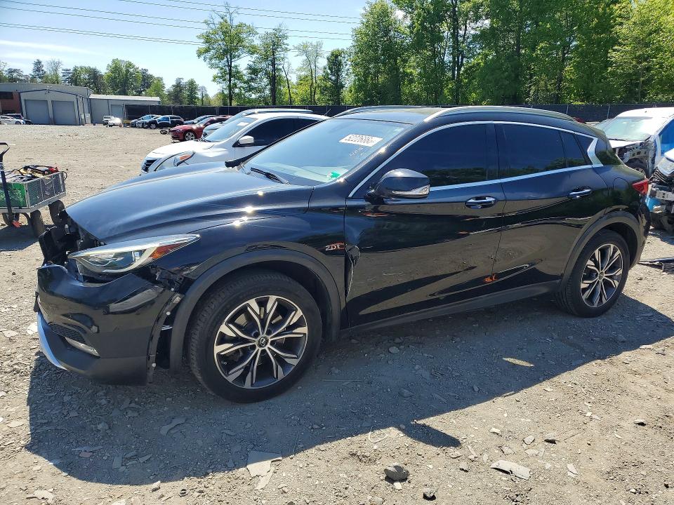 2018 Infiniti Qx30 VIN SJKCH5CR5JA046042 COPART salvage auction — FRONT END, Id - Salvage Certificate Of Title, sold $4,000 on 2026-07-02 (photo 1)