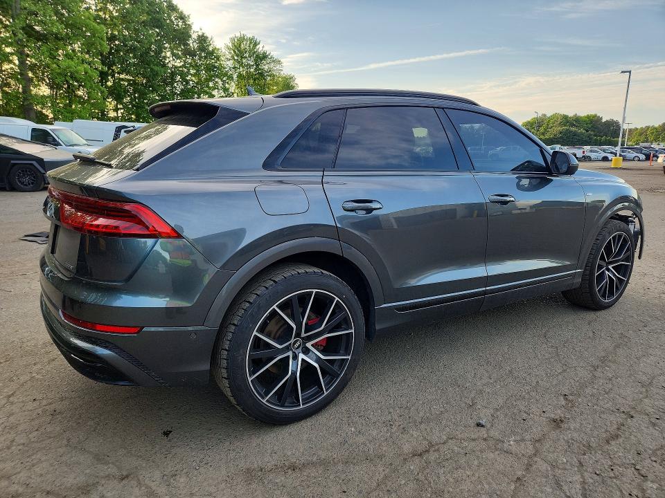 2021 Audi Q8 VIN WA1EVAF11MD013961 COPART salvage auction — FRONT END, Ma - Cert Of Title-Salvage, sold $16,900 on 2026-07-09 (photo 3)