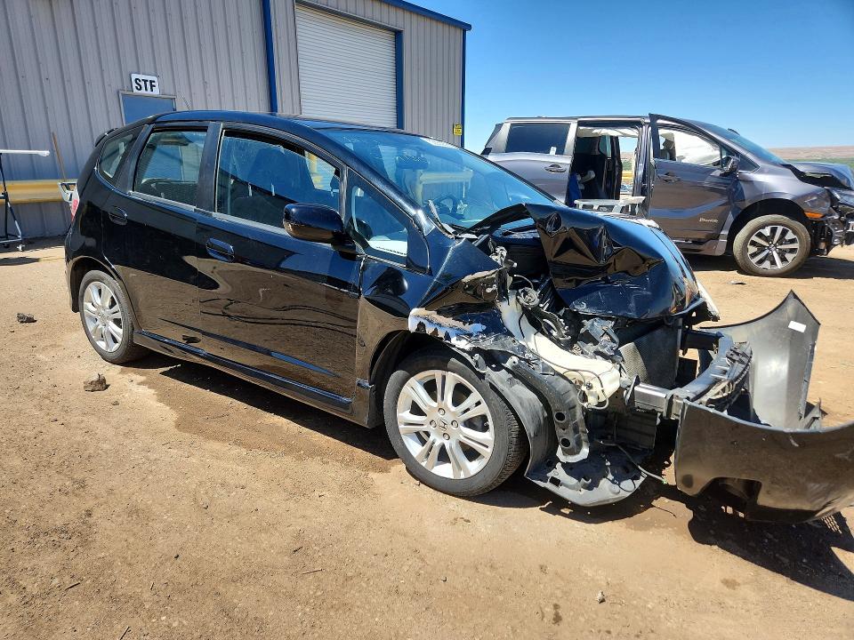 2010 Honda Fit VIN JHMGE8H49AS019947 COPART salvage auction — FRONT END, Nm - Cert Of Title-Salvage, sold $400 on 2026-07-13 (photo 4)