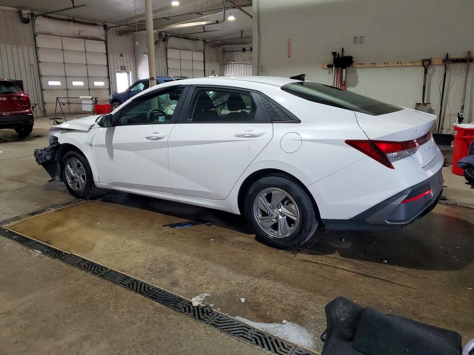 2024 Hyundai Elantra VIN KMHLL4DG8RU654877 COPART salvage auction — FRONT END, PA - CERTIFICATE OF SALVAGE, sold $3,250 on 2026-07-27 (photo 2)