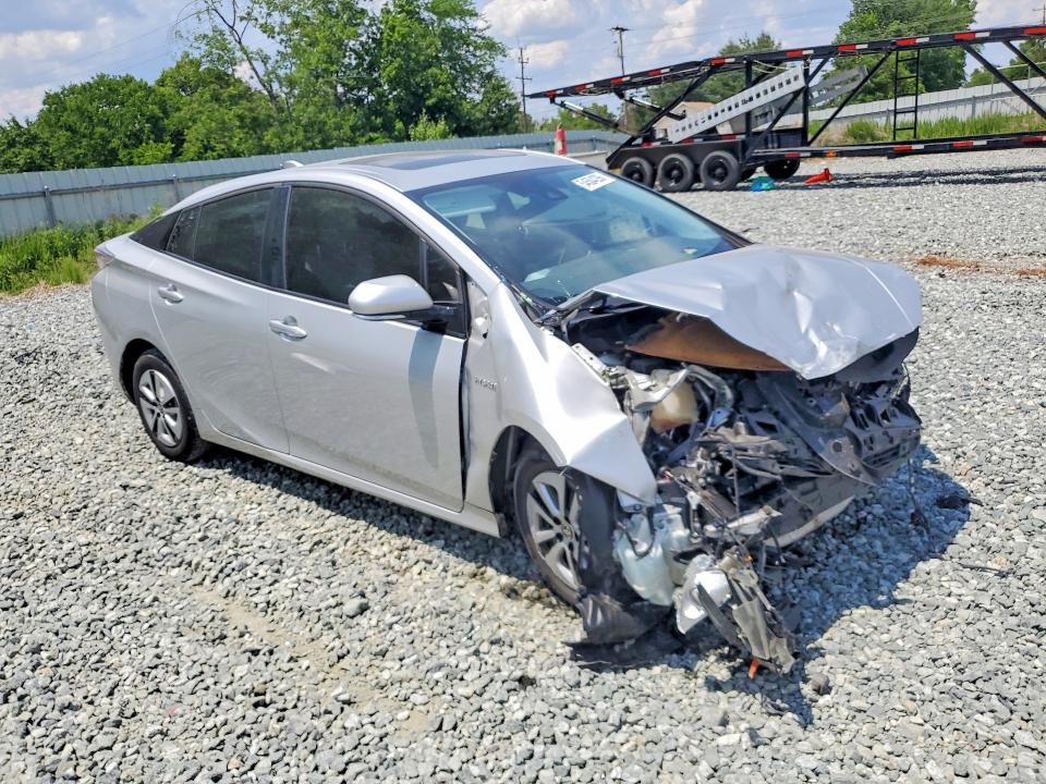 2018 Toyota Prius VIN JTDKARFU6J3551652 COPART salvage auction — FRONT END, Nc - Salvage Certificate Of Title, sold $2,100 on 2026-07-08 (photo 4)