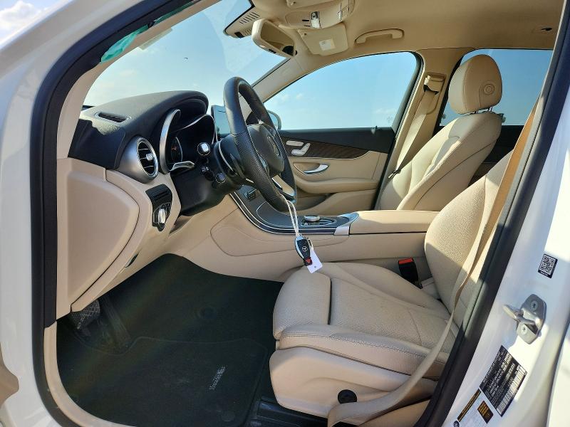2019 Mercedes-benz Glc VIN WDC0G4KB5KV182120 COPART salvage auction — REAR END, Tx - Salvage Vehicle Title, sold $7,700 on 2026-07-09 (photo 7)