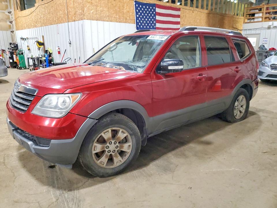 2009 Kia Borrego VIN KNDJH741795035109 COPART salvage auction — ALL OVER, Ak - Certificate Of Vehicle Title, sold $200 on 2026-07-28 (photo 1)