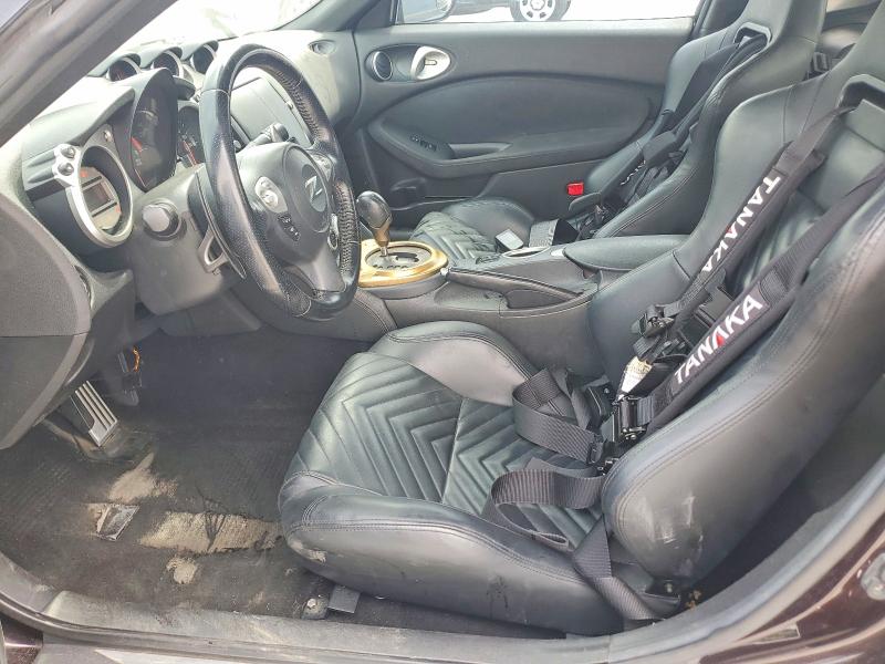 2012 Nissan 370z VIN JN1AZ4EH0CM562108 COPART salvage auction — FRONT END, Tn - Salvage Certificate, sold $2,700 on 2026-07-20 (photo 7)