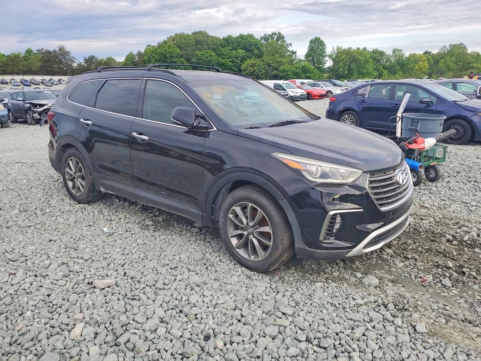 2017 Hyundai Santa fe VIN KM8SN4HFXHU169128 COPART salvage auction — NORMAL WEAR, Nc - Dealer Only Clean Title, sold $4,900 on 2026-07-21 (photo 4)