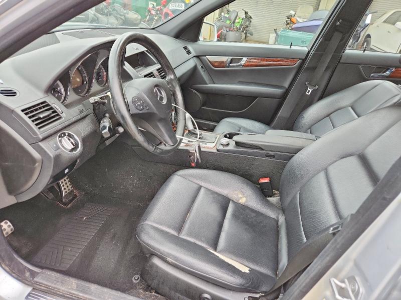 2011 Mercedes-benz C-klasse VIN WDDGF8BB8BR147651 COPART salvage auction — FRONT END, De - Salvage Certificate, sold $675 on 2026-07-07 (photo 7)