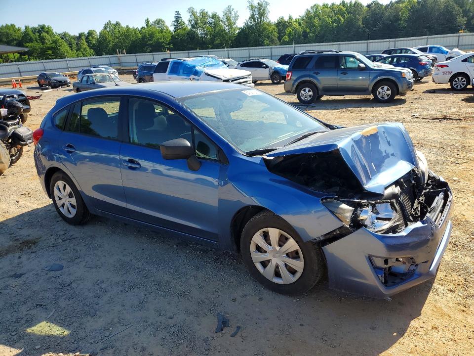 2016 Subaru Impreza VIN JF1GPAA65GH264268 COPART salvage auction — FRONT END, Va - Certificate Of Title, sold $375 on 2026-07-10 (photo 4)