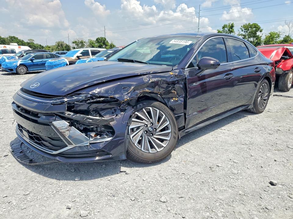 2026 Hyundai Sonata VIN KMHL54JJ2TA157326 COPART salvage auction — FRONT END, Fl - Certificate Of Destruction, sold $10,500 on 2026-07-10 (photo 1)
