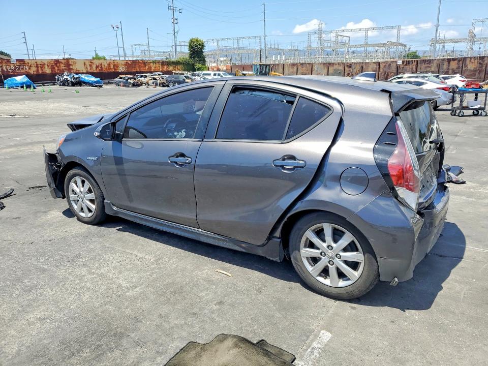 2017 Toyota Prius VIN JTDKDTB38H1591822 COPART salvage auction — FRONT END, Ca - Salvage Certificate, sold $1,250 on 2026-07-06 (photo 2)