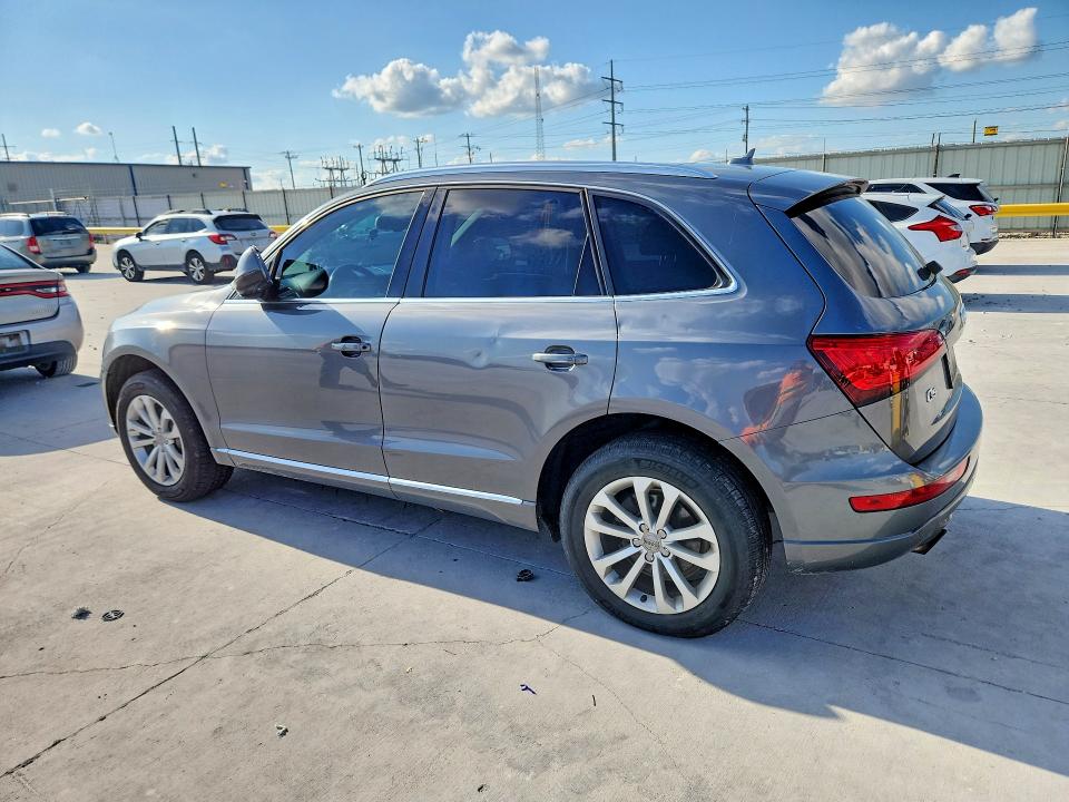 2014 Audi Q5 VIN WA1LFAFP5EA127537 COPART salvage auction — HAIL, Tx - Certificate Of Title, sold $2,050 on 2026-07-17 (photo 2)