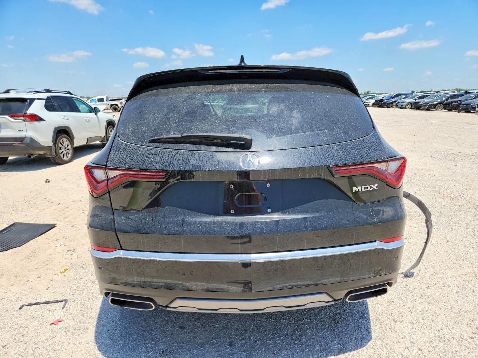 2025 Acura Mdx VIN 5J8YD9H45SL001487 COPART salvage auction — SIDE, Tx - Salvage Vehicle Title, sold $14,800 on 2026-07-30 (photo 6)