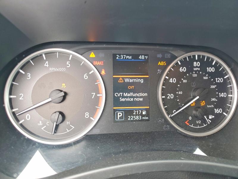 2024 Nissan Sentra VIN 3N1AB8BV4RY365437 COPART salvage auction — REAR END, CO - PUBLIC - SALVAGE TITLE (P), sold $3,800 on 2026-07-02 (photo 9)