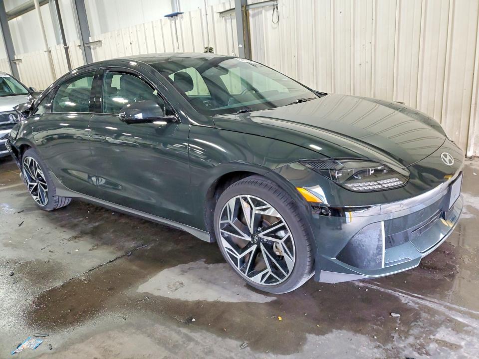 2024 Hyundai Ioniq 6 VIN KMHM54AC6RA058667 COPART salvage auction — REAR END, Mn - Cert Of Title-Salvage, sold $10,300 on 2026-08-11 (photo 4)
