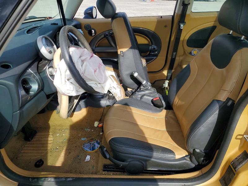 2003 Mini Cooper VIN WMWRC33433TJ51459 COPART salvage auction — FRONT END, Tn - Salvage Certificate, sold $250 on 2026-07-08 (photo 7)