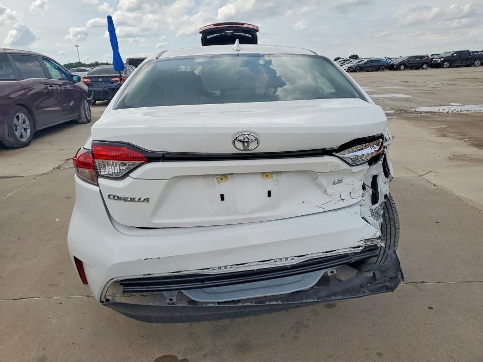 2025 Toyota Corolla VIN 5YFB4MDE8SP276106 COPART salvage auction — REAR END, Tx - Salvage Vehicle Title, sold $5,900 on 2026-07-16 (photo 6)