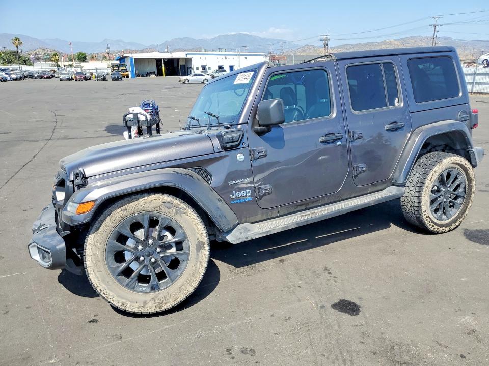 2021 Jeep Wrangler / VIN 1C4JJXP61MW789363 COPART salvage auction — FRONT END, CA - SALVAGE CERTIFICATE, sold $9,100 on 2026-07-29 (photo 1)