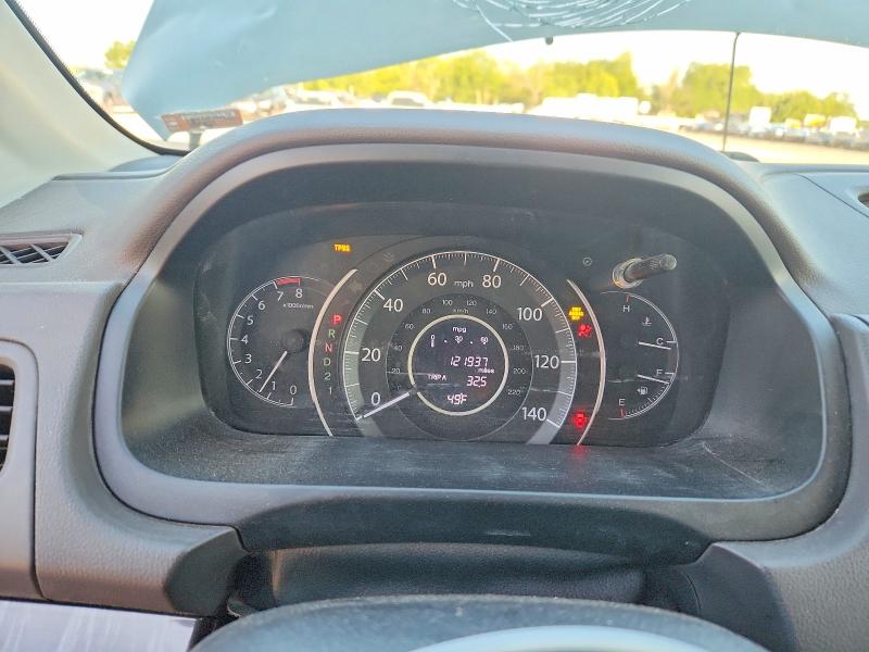 2012 Honda VIN JHLRM4H77CC012978 COPART salvage auction — HAIL, Salvage Title, sold $2,000 on 2026-07-21 (photo 9)