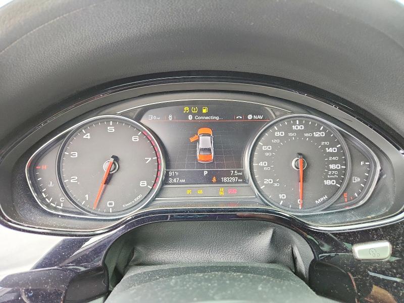 2016 Audi A8 VIN WAU43AFD6GN010115 COPART salvage auction — SIDE, Md - Cert Of Salvage > 75% Damage, sold $3,150 on 2026-07-19 (photo 9)
