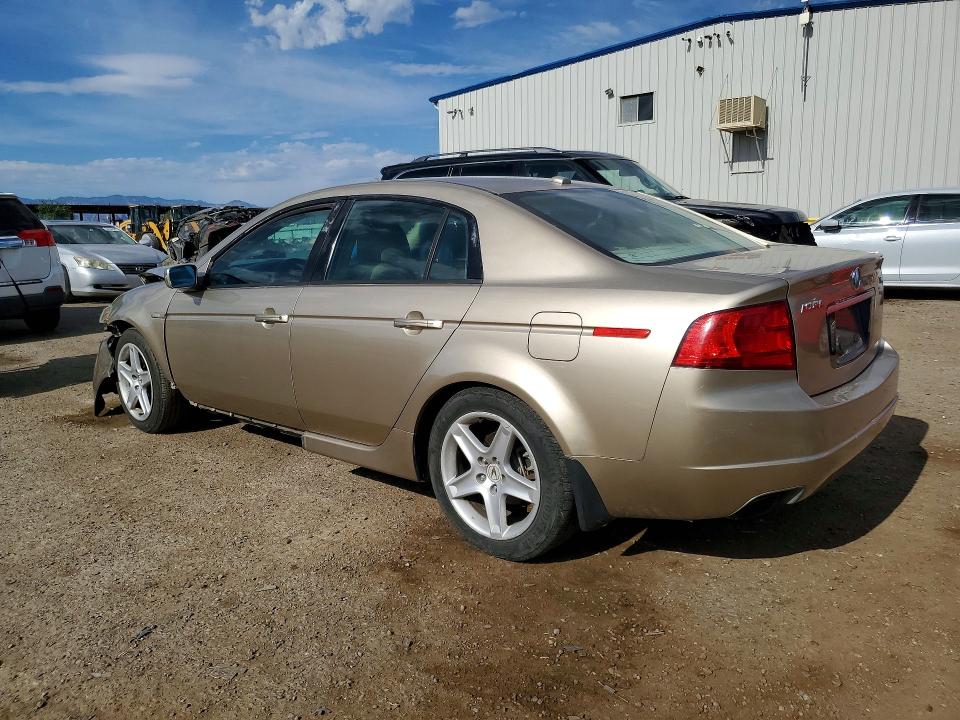2004 Acura Tl VIN 19UUA66244A022711 COPART salvage auction — FRONT END, AZ - CERT OF TITLE - SALVAGE, sold $350 on 2026-07-10 (photo 2)