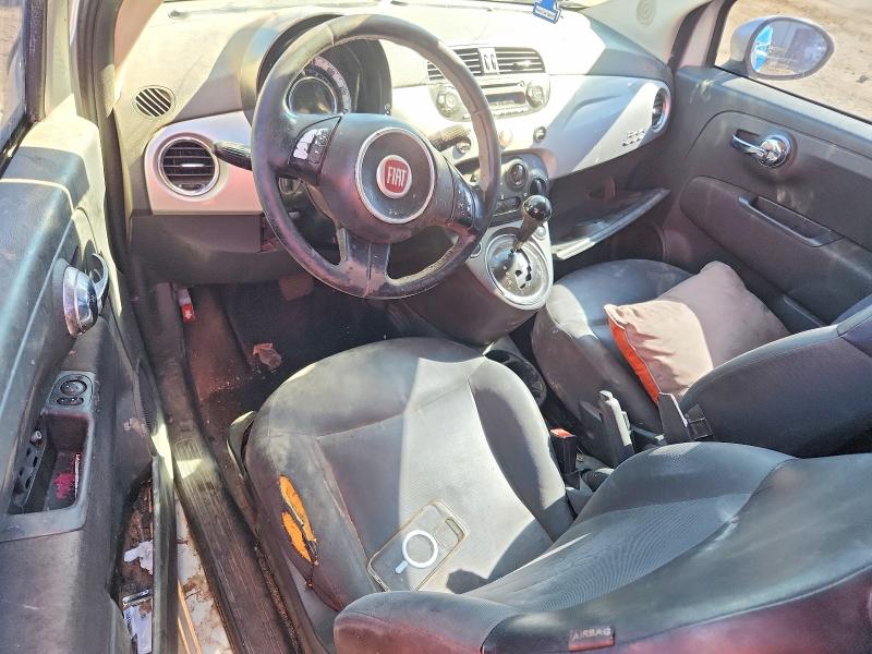 2013 Fiat 500 VIN 3C3CFFAR5DT545815 COPART salvage auction — FRONT END, Nm - Cert Of Title-Salvage, sold $175 on 2026-07-09 (photo 8)