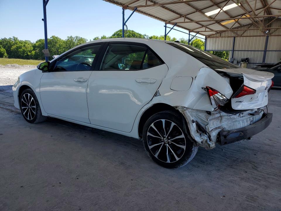 2018 Toyota Corolla VIN 5YFBURHE1JP847120 COPART salvage auction — REAR END, GA - CERT OF TITLE-SALVAGE, sold $4,050 on 2026-07-30 (photo 2)