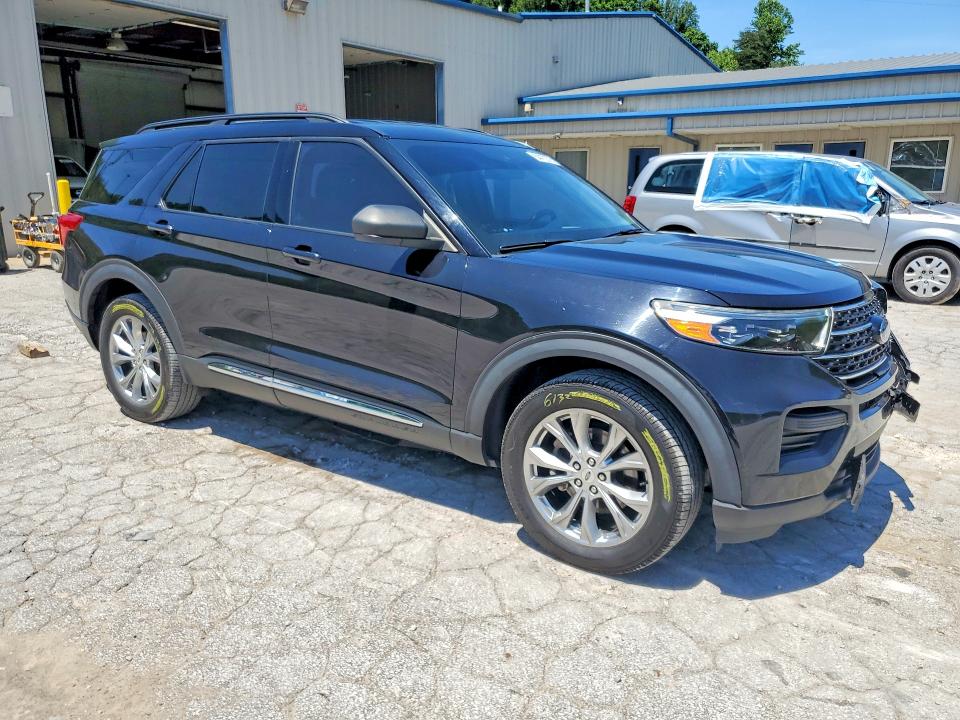 2020 Ford Explorer VIN 1FMSK8DH1LGB15294 COPART salvage auction — FRONT END, Ky - Cert Of Title-Salvage, sold $6,300 on 2026-07-02 (photo 4)