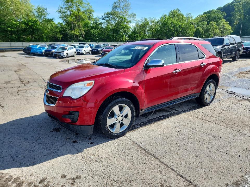 2015 Chevrolet Equinox VIN 2GNFLFEK8F6252794 COPART salvage auction — REAR END, PA - CERTIFICATE OF SALVAGE, sold $550 on 2026-07-02 (photo 1)