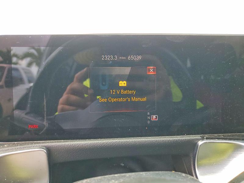 2020 Mercedes-benz VIN W1N4M4GB6LW041120 COPART salvage auction — FRONT END, Salvage Title, sold $2,250 on 2026-07-27 (photo 9)