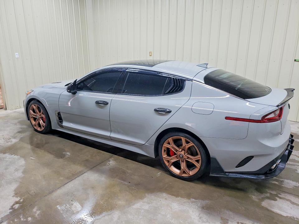 2018 Kia Stinger VIN KNAE55LCXJ6018320 COPART salvage auction — FRONT END, Tn - Salvage Certificate, sold $3,400 on 2026-07-28 (photo 2)
