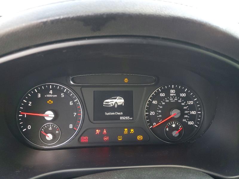 2019 Kia Sorento VIN 5XYPG4A51KG468313 COPART salvage auction — FRONT END, Id - Salvage Certificate Of Title, sold $2,150 on 2026-07-09 (photo 9)