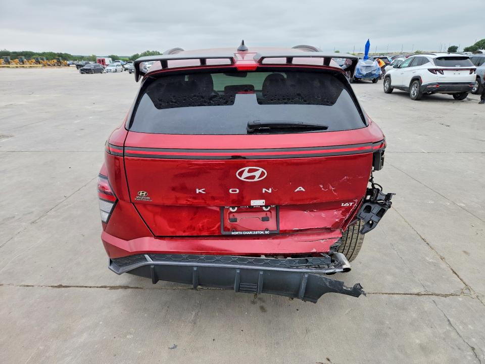 2024 Hyundai VIN KM8HA3A3XRU095419 COPART salvage auction — FRONT END, Tx - Salvage Vehicle Title, sold $5,600 on 2026-07-09 (photo 6)