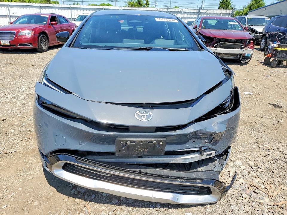 2025 Toyota Prius VIN JTDACACU9S3045214 COPART salvage auction — FRONT END, Md - Cert Of Salvage > 75% Damage, sold $8,100 on 2026-07-13 (photo 5)