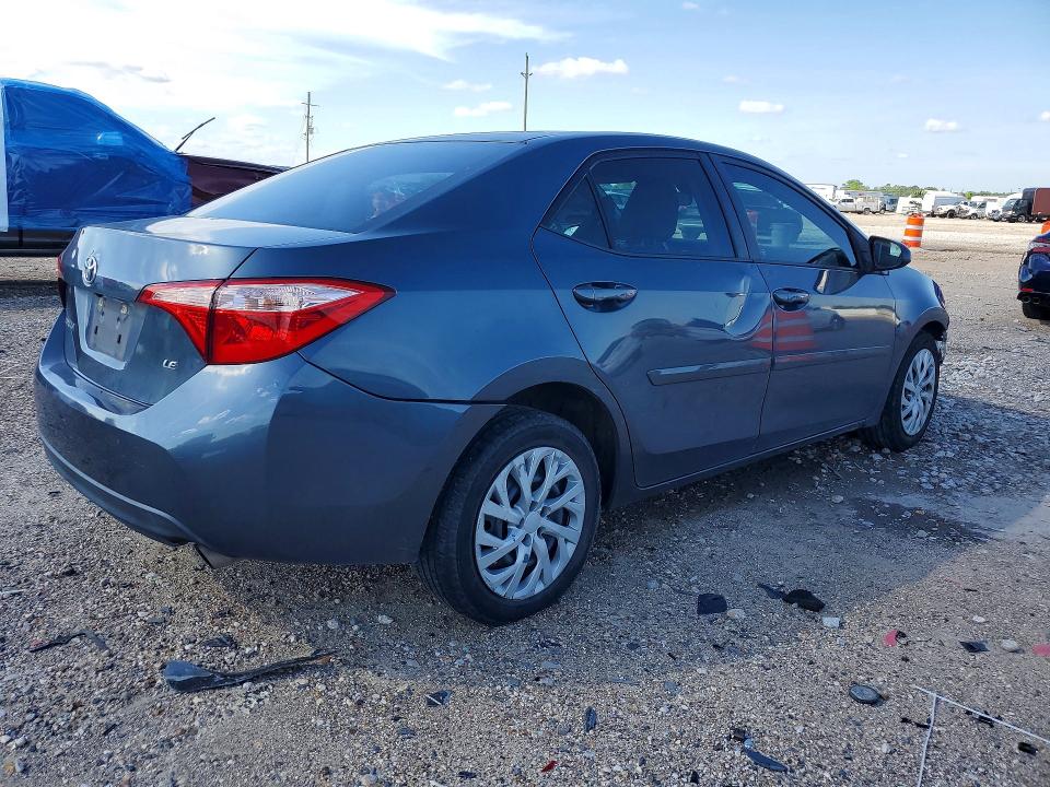 2017 Toyota VIN 5YFBURHE3HP576328 COPART salvage auction — FRONT END, Tx - Salvage Vehicle Title, sold $2,750 on 2026-07-02 (photo 3)