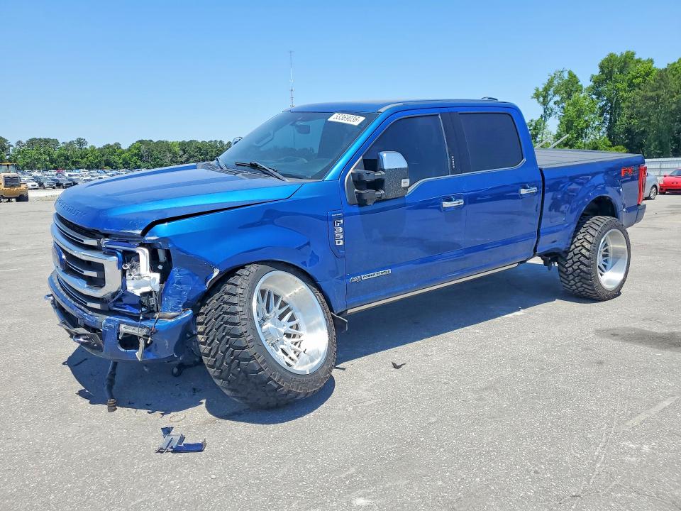 2022 Ford F350 VIN 1FT8W3BT1NEE18121 COPART salvage auction — UNDERCARRIAGE, Nc - Salvage Certificate Of Title, sold $49,000 on 2026-07-30 (photo 1)