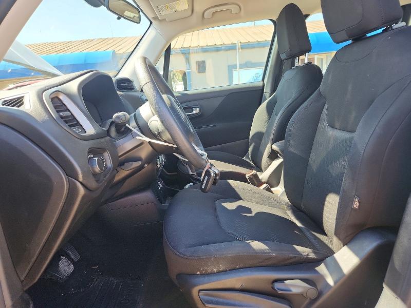 2016 Jeep Renegade VIN ZACCJAAT8GPC61308 COPART salvage auction — HAIL, Ks - Cert Of Title-Salvage, sold $2,300 on 2026-08-03 (photo 7)