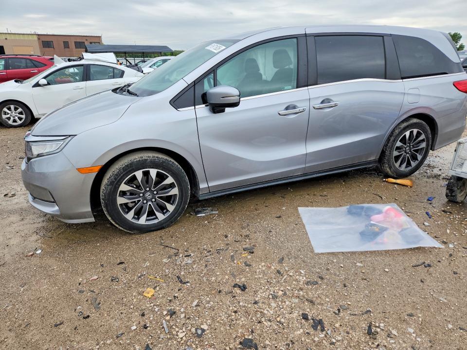 2024 Honda VIN 5FNRL6H67RB056025 COPART salvage auction — SIDE, Ks - Cert Of Title-Salvage, sold $9,100 on 2026-07-02 (photo 1)
